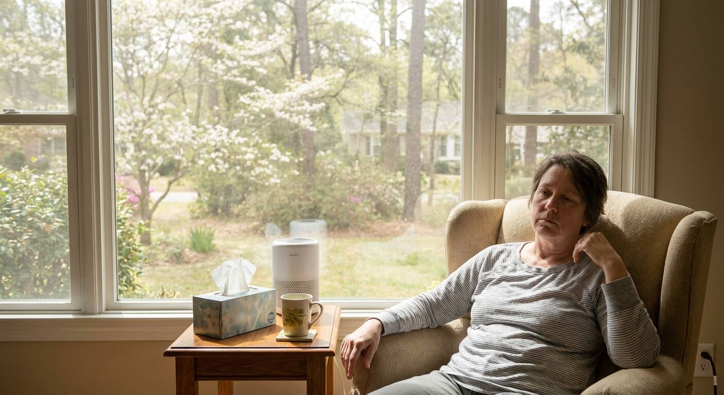 Aiken seasonal allergies causing immune fatigue and exhaustion