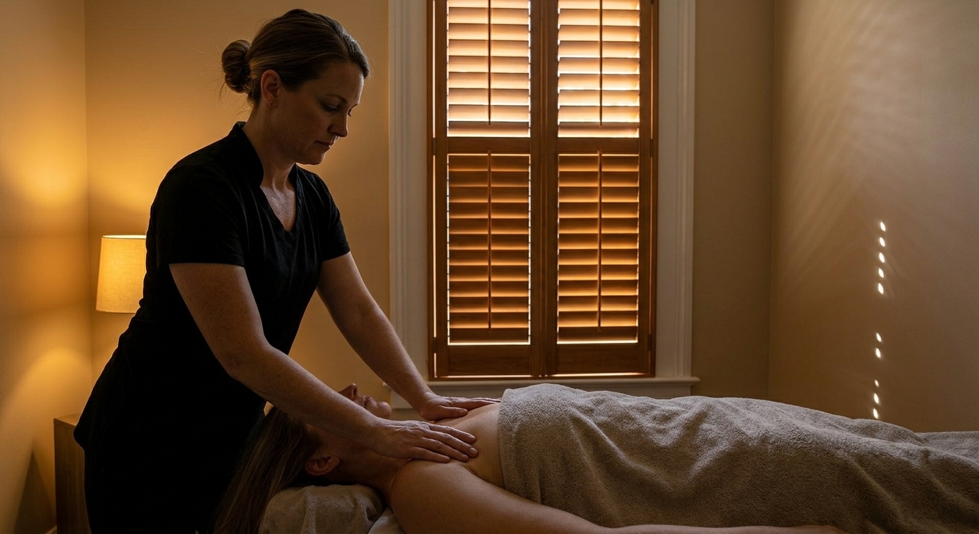 Could Deep a Tissue Massage in Aiken Help with Tension?