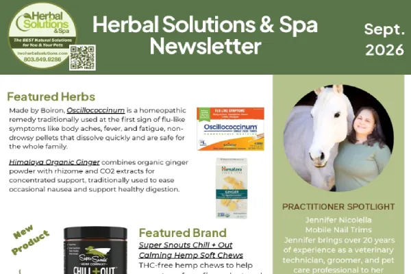 September 2026 Newsletter